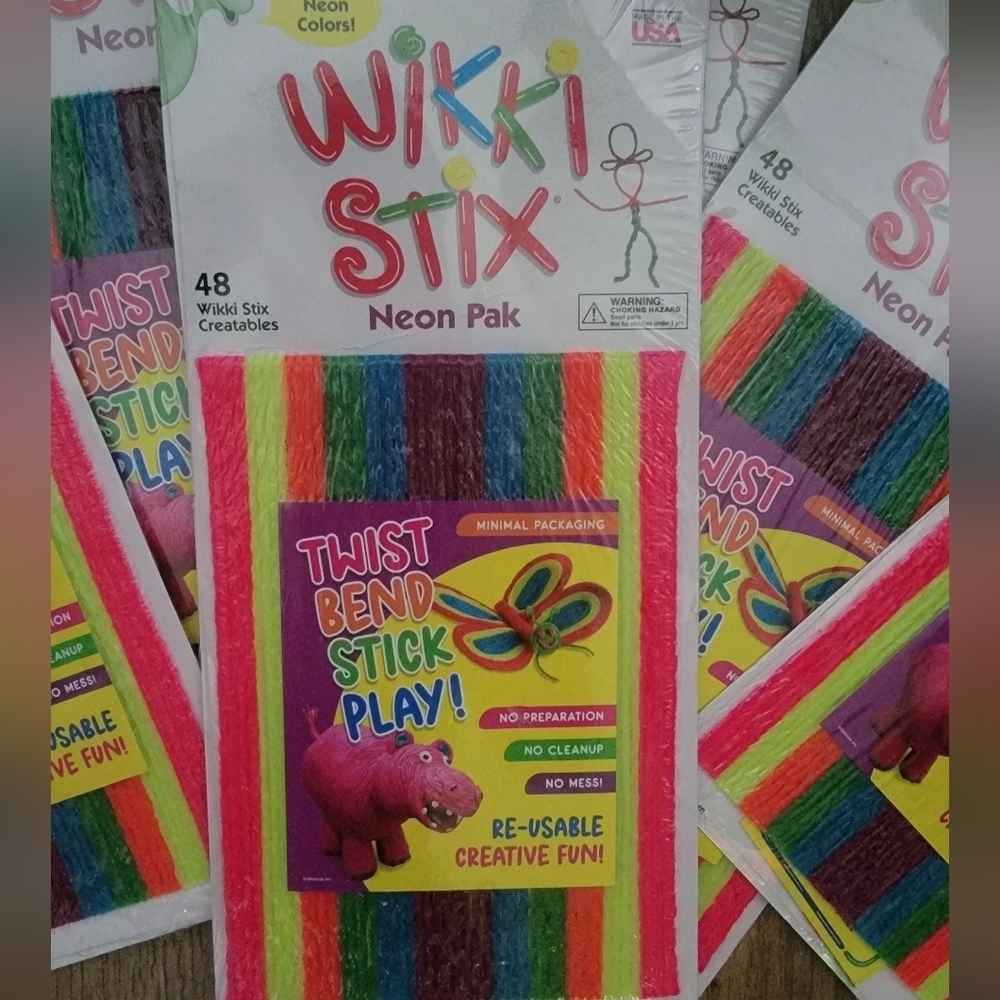 3 packs of 48 count Wikki Stix. $8 per pk on Amazon,$24 total for 3!